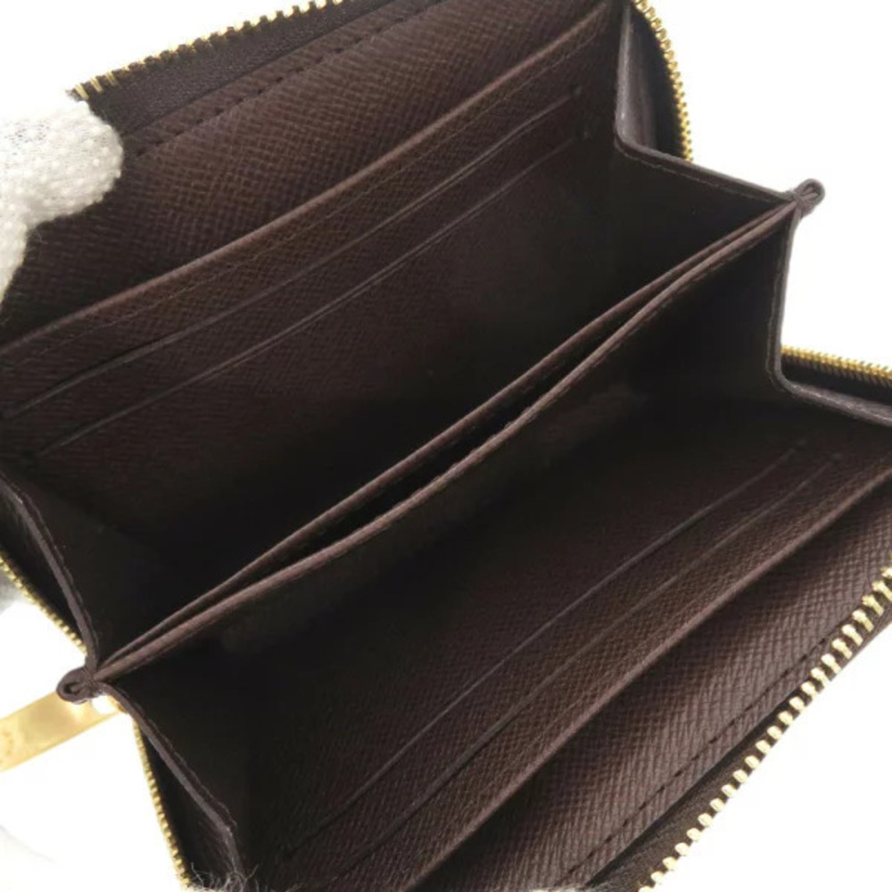 Louis Vuitton Zippy Wallet Coin Damier Brown Case LV - Picture 5 of 6
